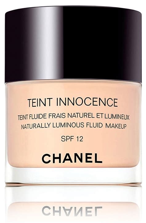 chanel fluid makeup teint innocence|TEINT INNOCENCE Naturally Luminous Fluid Makeup SPF 12.